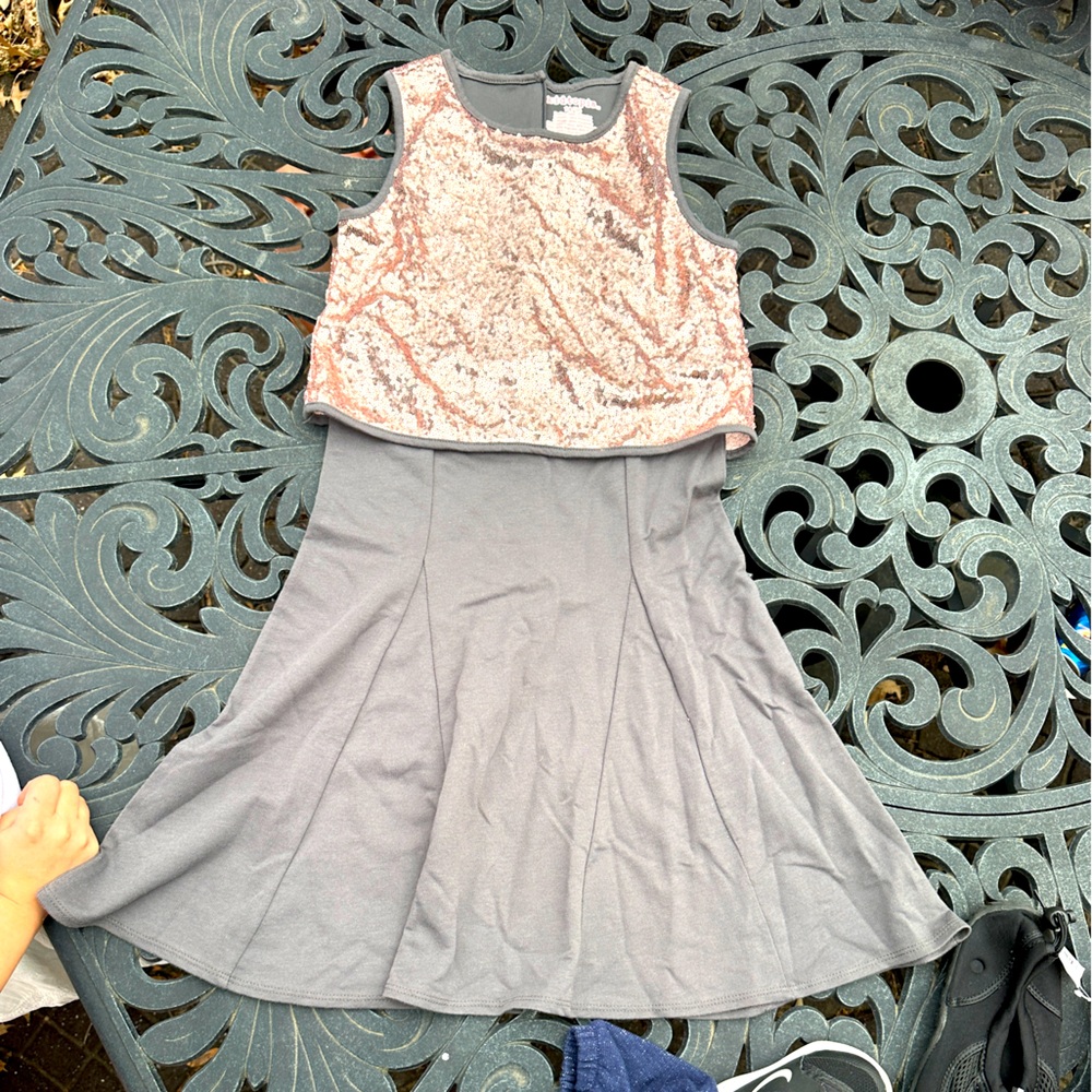 Sequin sleeveless dress